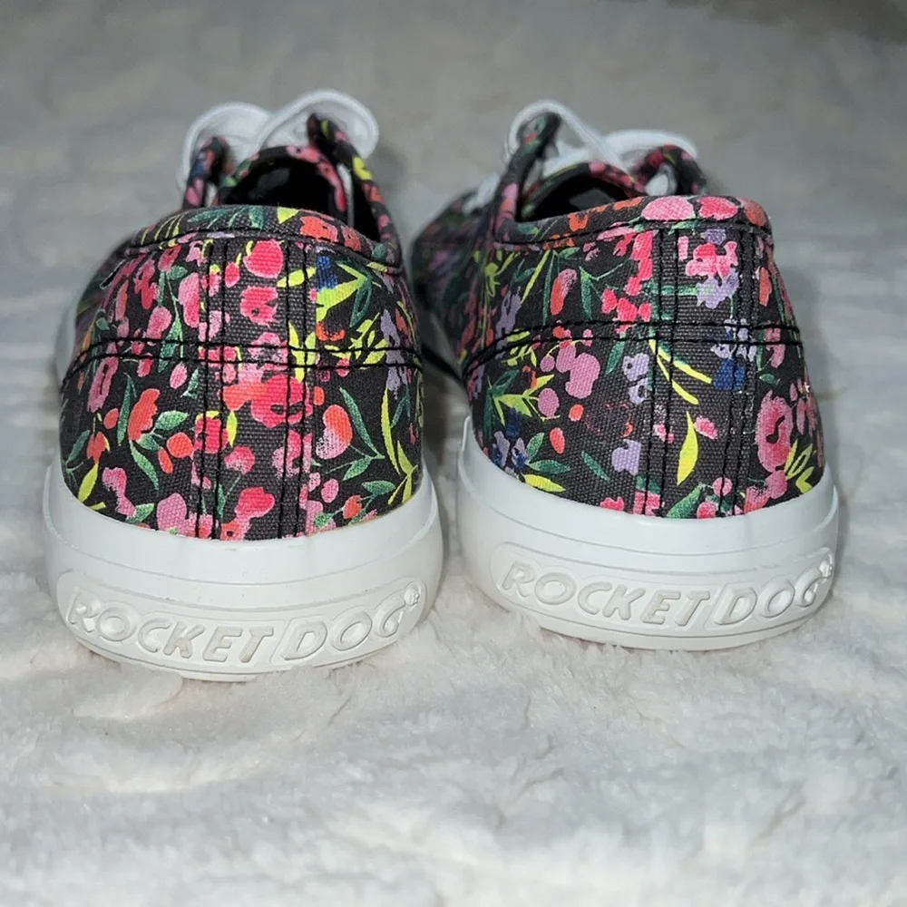 Rocket Dog Women’s Jumpin Margate Floral Cotten Sneaker/ Shoe Size 11_4